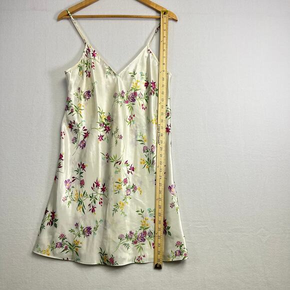 Garden Girl Feminine Romantic Maidenform Lingerie Floral Nighty Slip - size M - Picture 7 of 12
